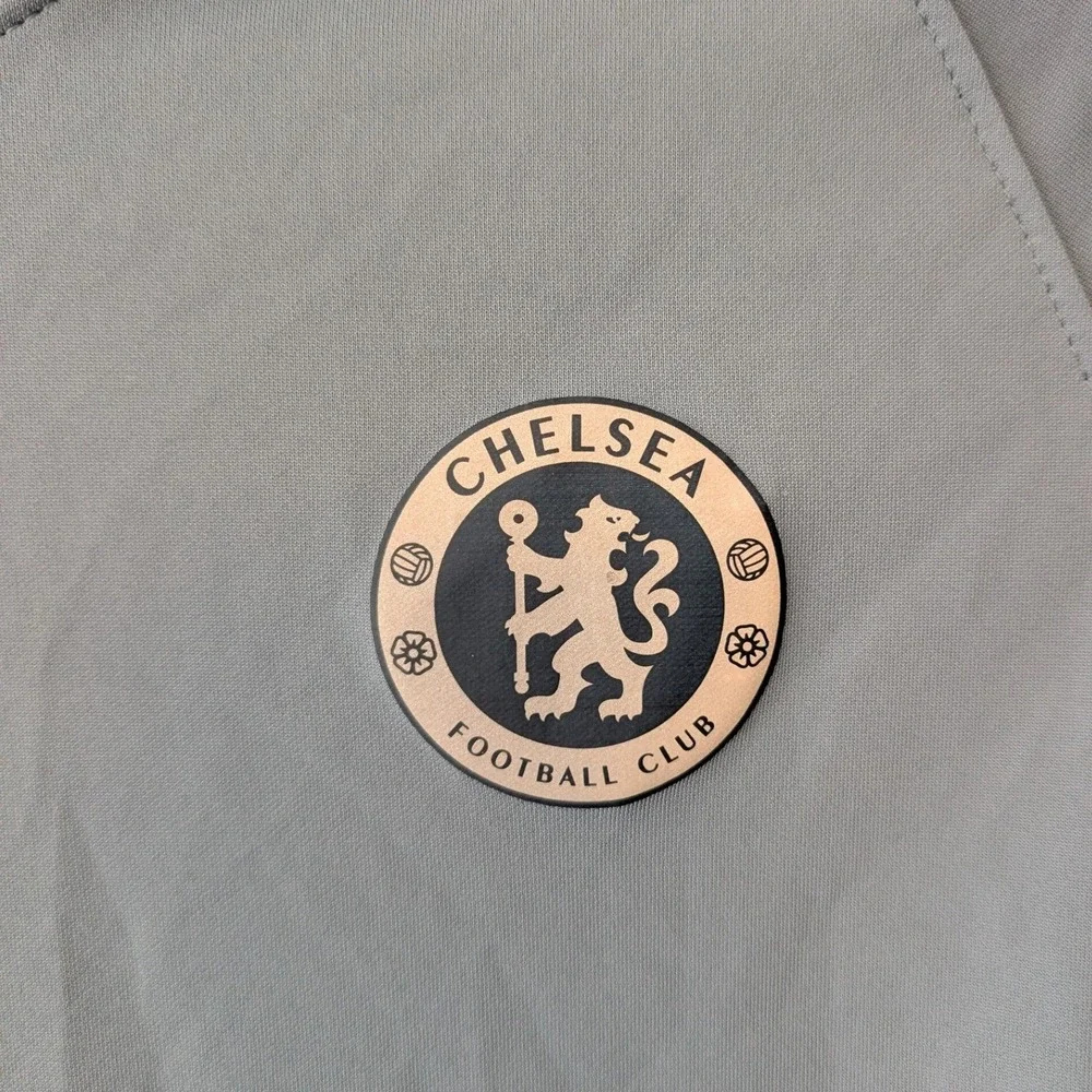 Nike Chelsea FC Squad Training Jersey Teal Blue Dri-FIT Soccer Football Boys XL